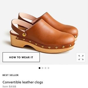 JCrew Convertible Clogs